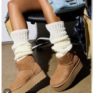 UGG Tan Ankle Boots